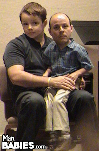 Come sit on papas lap