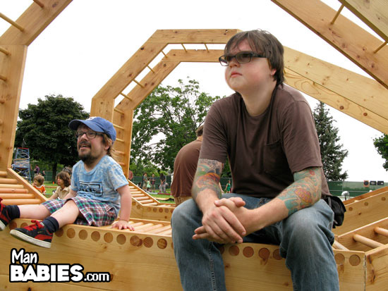 Hangin at the playground