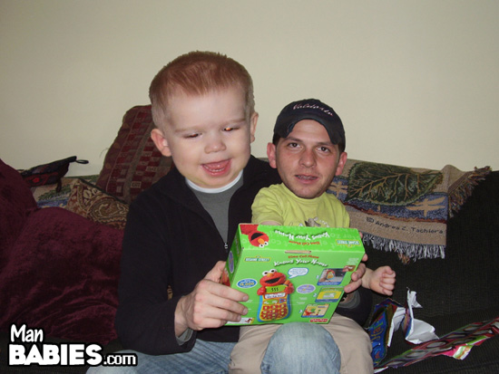 Oh sweet an Elmo toy!