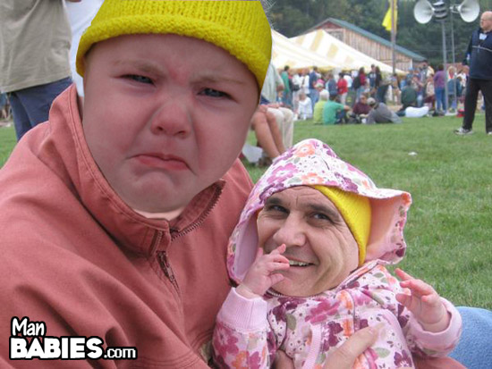 Sad face